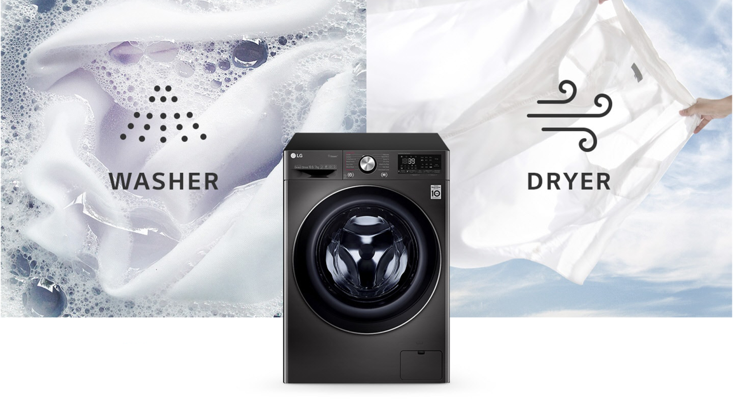 10.5/7kg Front Load Washer & Dryer Gallery gallery no.1